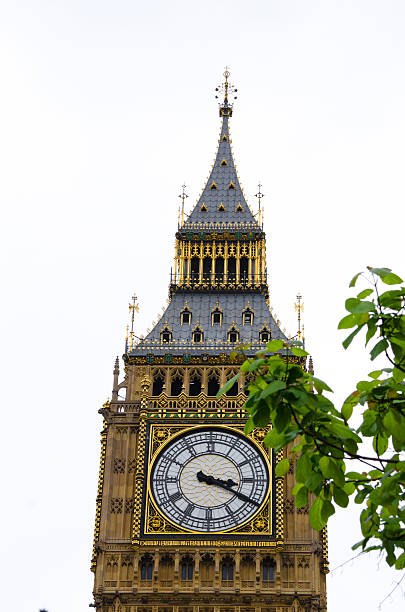 istock Historic Big Ben, shot from an unusual angle 453248463