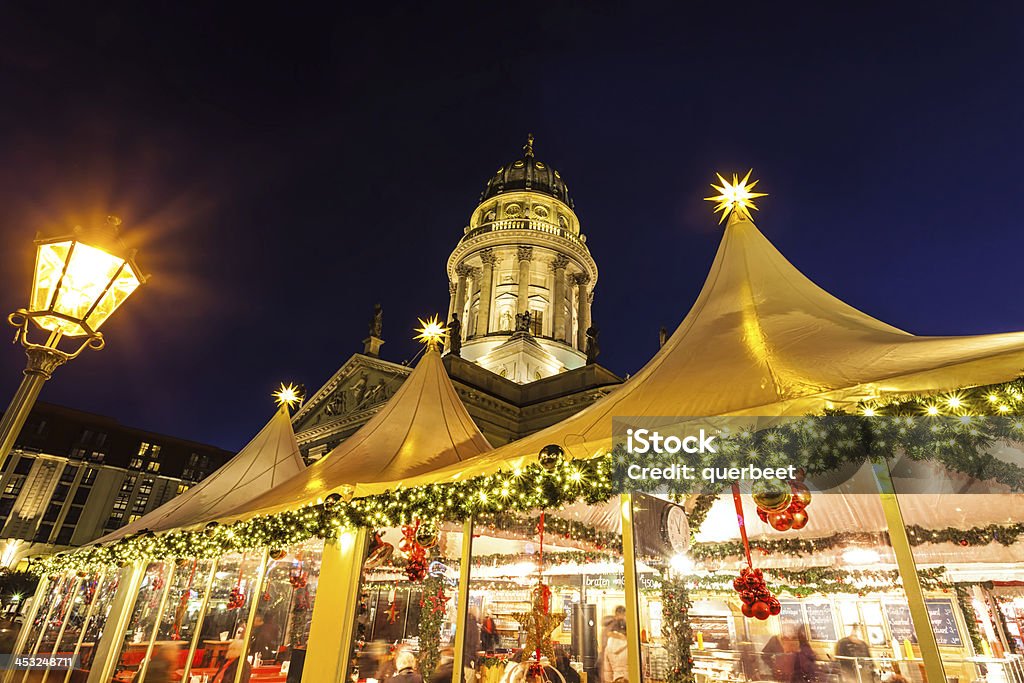 Weihnachtsmarkt in Berlin/Platz der Akademie - Lizenzfrei Berlin Stock-Foto