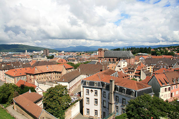 a cidade de belfort - belfort imagens e fotografias de stock