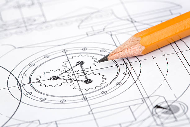 istock A detailed drawing with a sharpened standard pencil 453252639