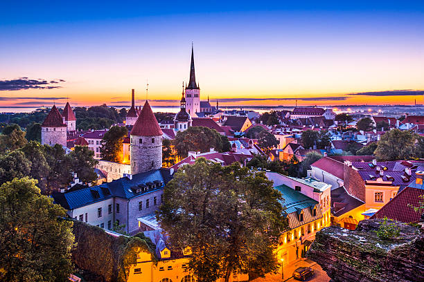 istock Tallinn Estonia Dawn 453253315