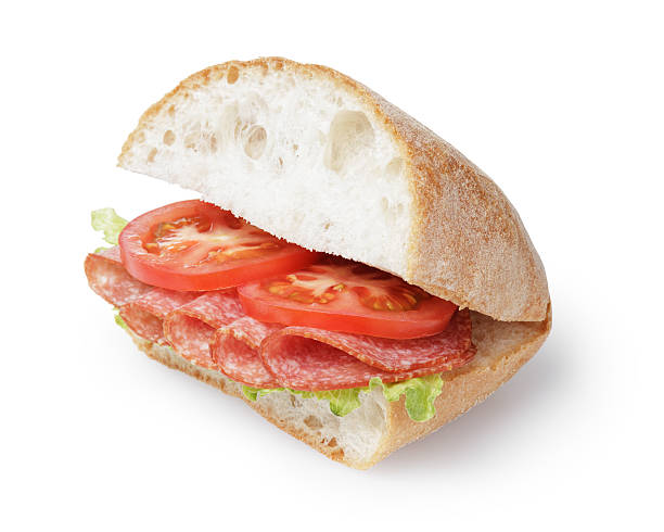 istock big sandwich with salami cheese and tomato 453255017