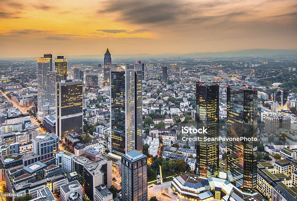 Paisaje de la ciudad de Frankfurt Alemania - Foto de stock de Fráncfort - Óder libre de derechos