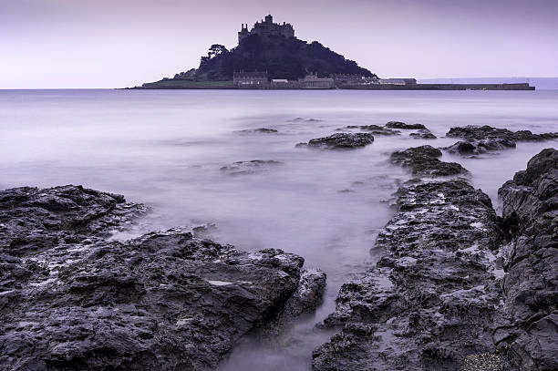 istock St Michael's Mount Bay Marazion landscape pre-dawn 453259221