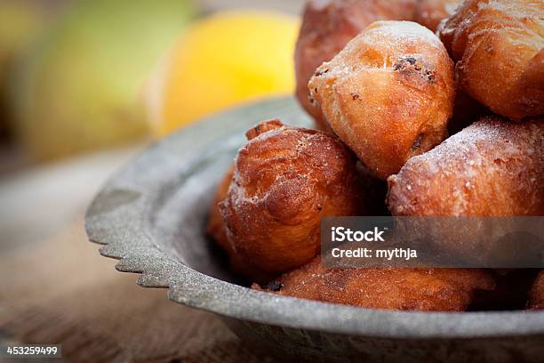 Deep Fried Fritters Donuts Stock Photo - Download Image Now - Baked Pastry Item, Breakfast, Cake