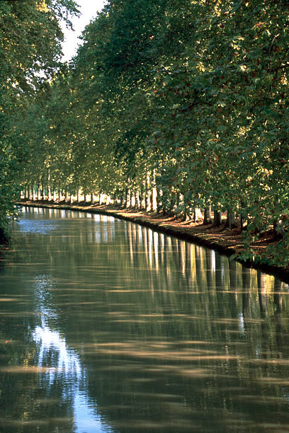 Locks in Canal du Midi in Castelnaudary