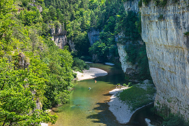 Gorges du Tarn stock photo