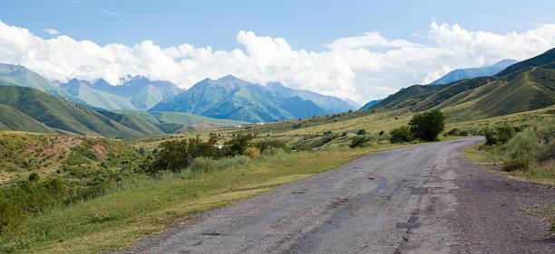 istock Road in Tien Shan mountains 453271303