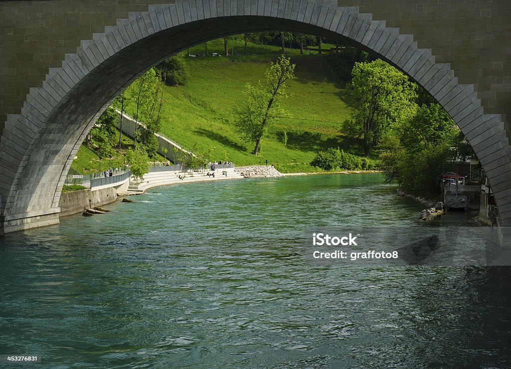 Die Brücke in Bern - Lizenzfrei Alt Stock-Foto