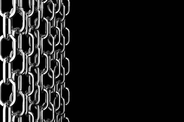 Background chains stock photo