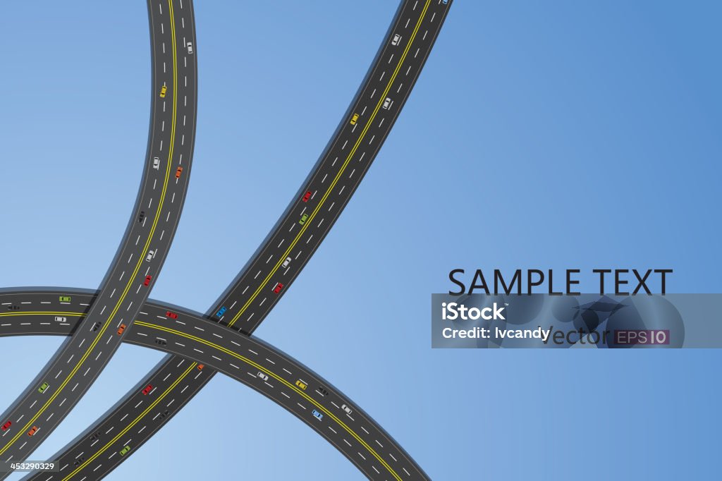 Driveway Gradient Visual Highway Stock Illustration - Download Image Now - Abstract, Car, Curve ...