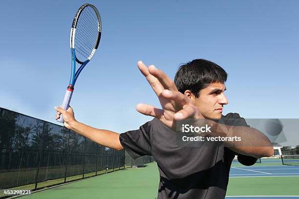 Volea Foto de stock y más banco de imágenes de Tenis - Tenis, Volea, Actividad