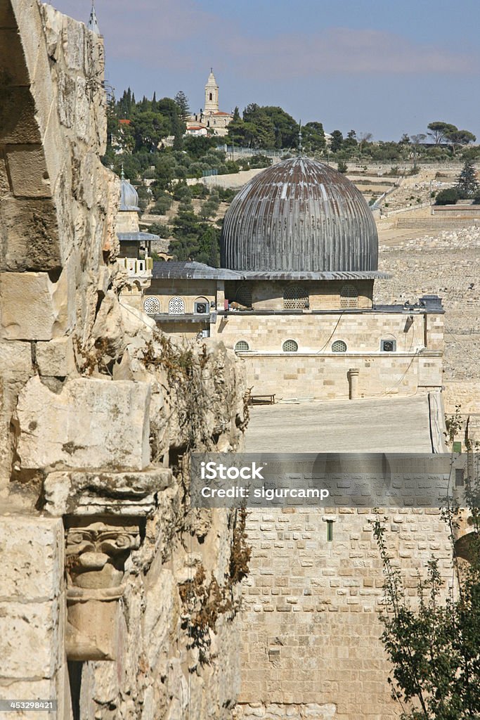 Купол мечети в Старый город Иерусалима. - Стоковые фото Архитектура роялти-фри