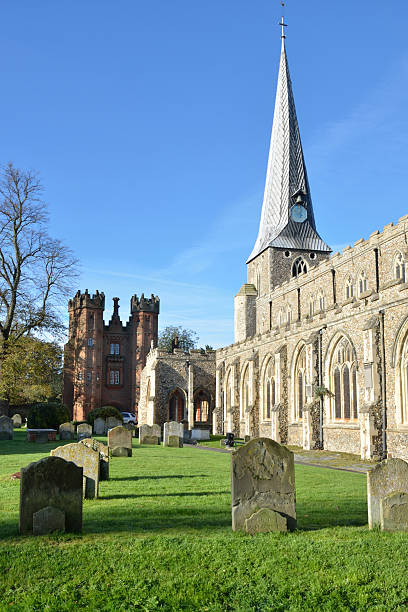 istock Hadleigh Church and Deanery Tower 453303145
