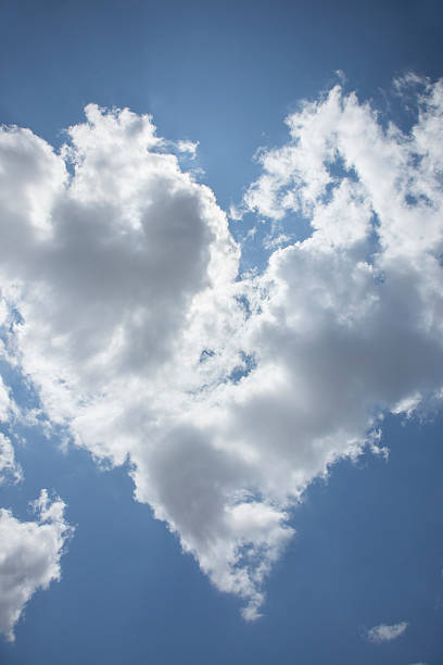 Heart Cloud stock photo