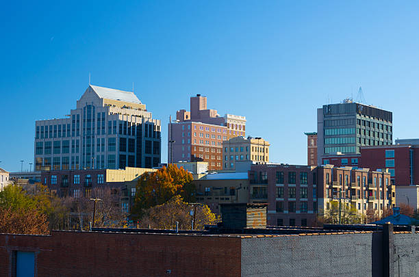 istock Greenville, SC skyline buildings 453304917