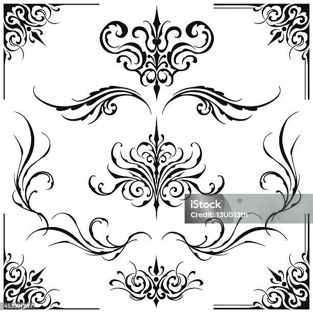 Decorative Element Frame Stock Illustration - Download Image Now - Border - Frame, Gothic Style, Antique