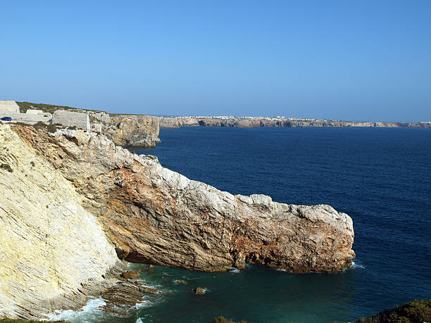 istock Monumental cliff coast near Cape St  Vincent 453309505