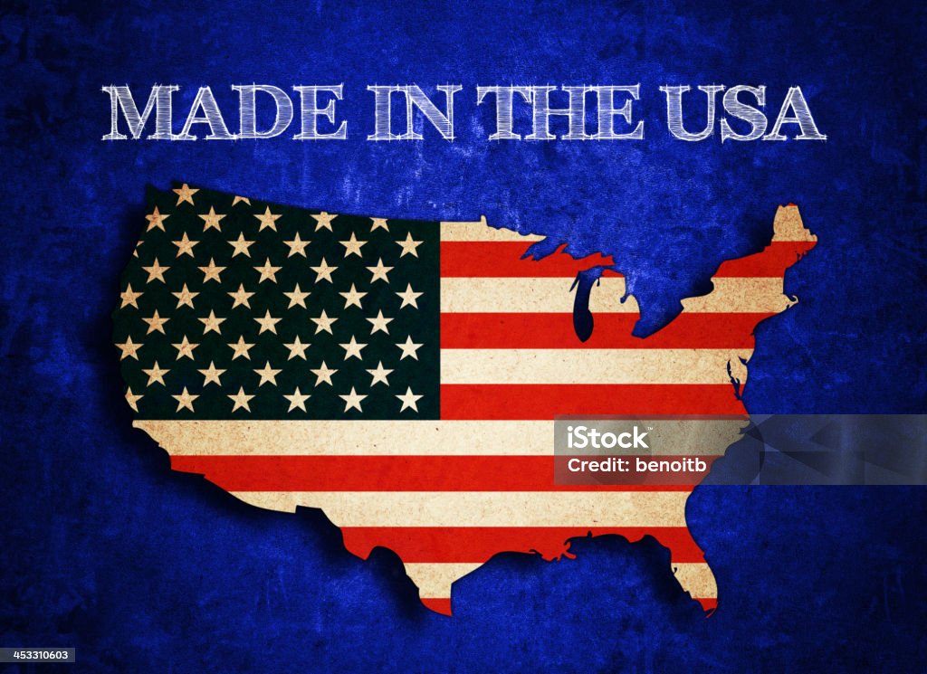 アメリカ製 - Made in USAのロイヤリティフリーストックイラストレーション