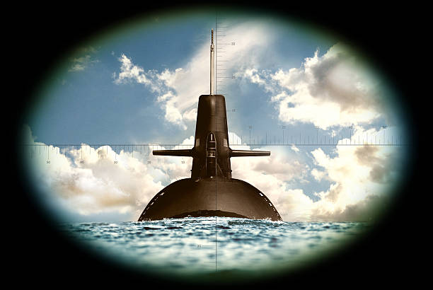 istock Nuclear submarine in the ocean. 453312501