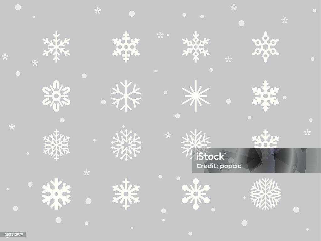 Snowflakes Snowflakes vector. Please see similar image Snowflake Shape stock vector