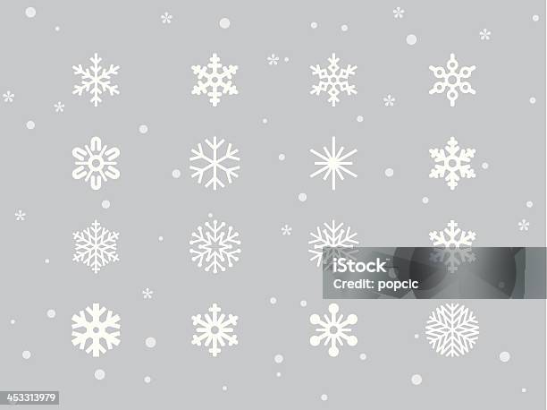 Snowflakes Stock Illustration - Download Image Now - Snowflake Shape, Christmas, Snow