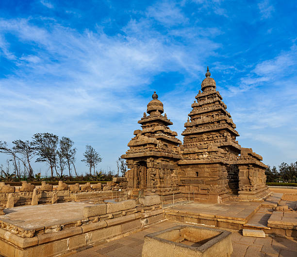 istock Shore temple - World  heritage site in  Mahabalipuram, Tamil Nad 453317135