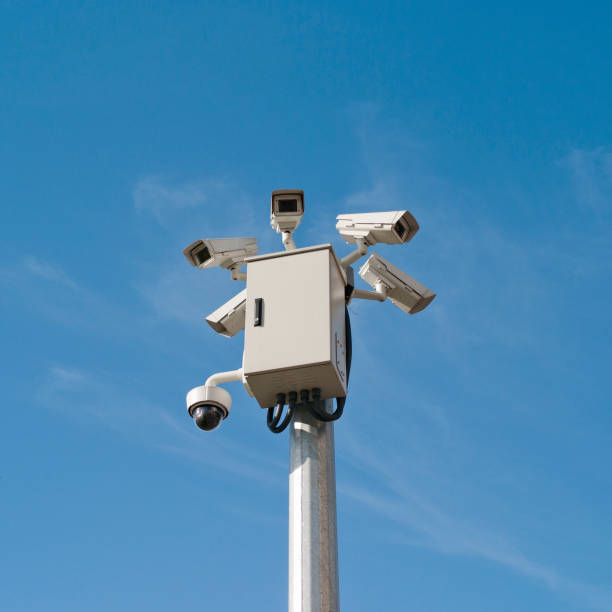 istock Security Cameras of Police 453318209