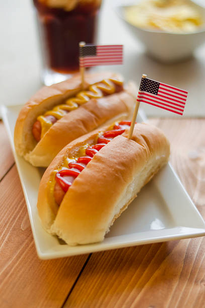 istock Hot Dogs and Cola 453320639