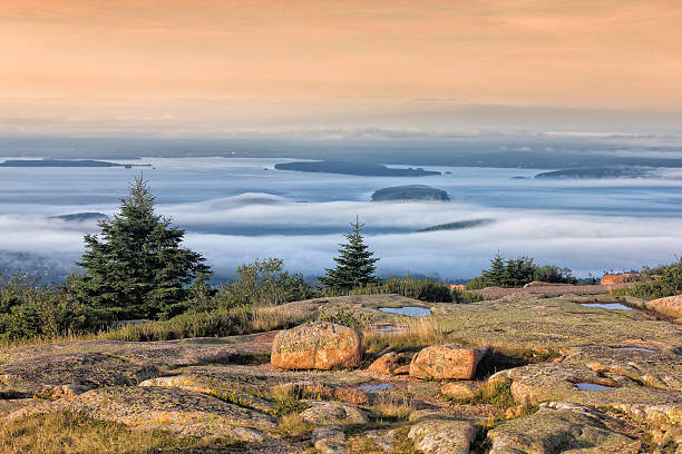 Sunset in Acadia National Park
