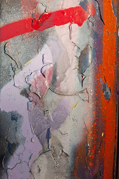 istock Colorful abstract detail of a spray painted surface 453396393