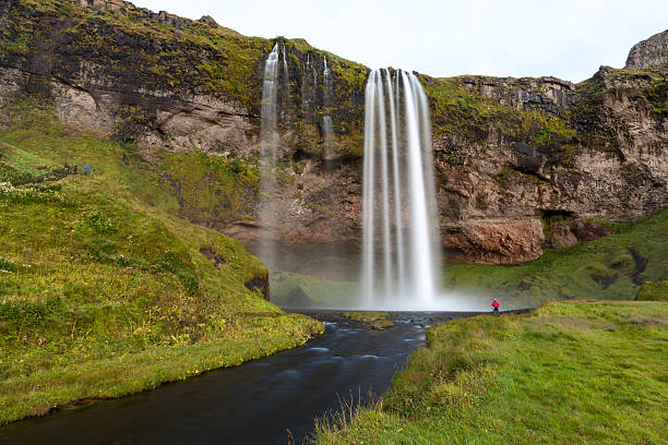 istock Seljalandsfoss waterfall after sunset, South-West Iceland 453401845