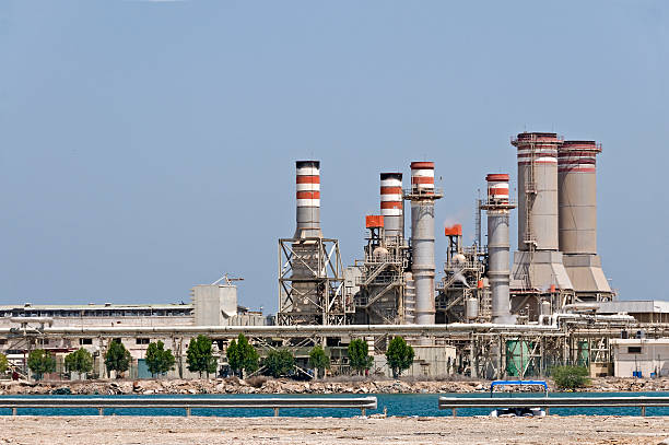 Desalination Plant stock photo
