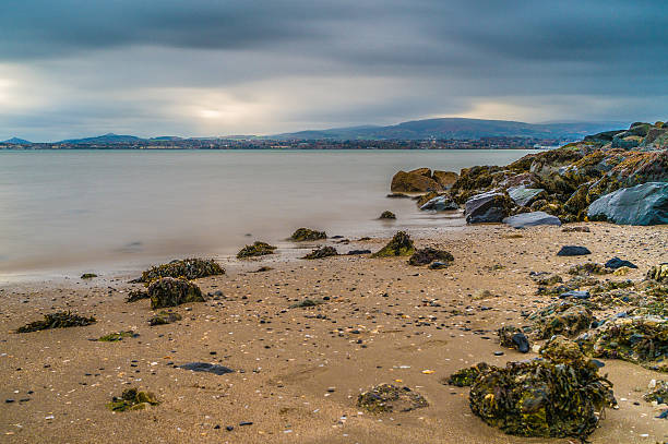 A beach in Dublin's area Ringsend.
