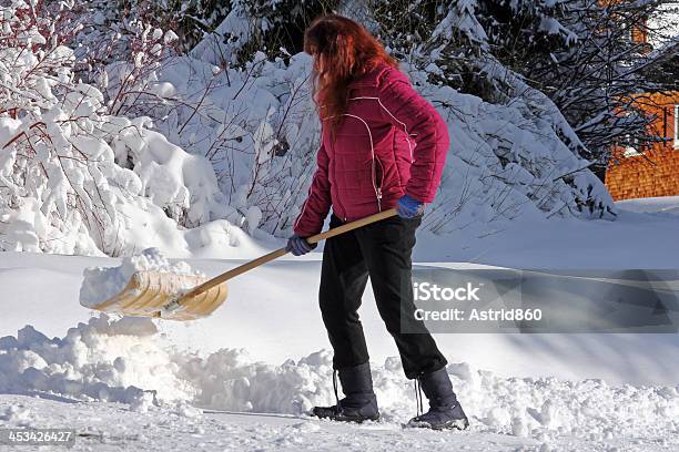 Snowy Room Stock Photo - Download Image Now - Picking Up, Shovel, Snow
