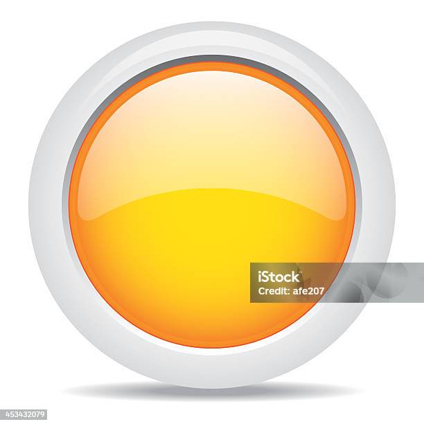 Ilustración de Popular Color Anaranjado Botón 3d Vector Web y más Vectores Libres de Derechos de Brillante - Brillante, Colección, Conexión