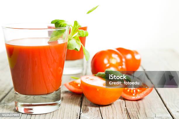 Tomato Juice Stock Photo - Download Image Now - Agriculture, Cooking, Crockery