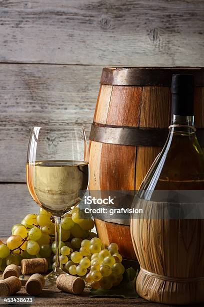White Wine Stock Photo - Download Image Now - Barrel, Wine, Alcohol - Drink