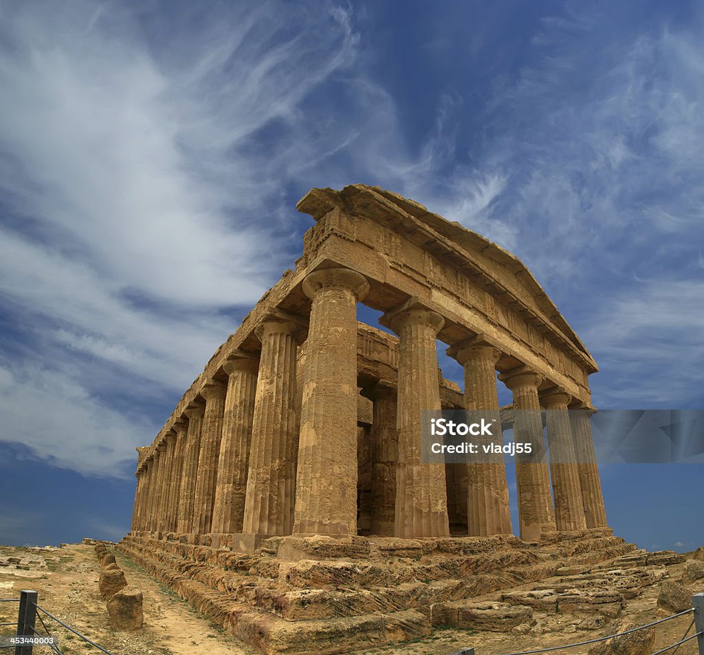 Antiken griechischen Tempel von Concordia (V-VI Jahrhundert vor Christus), Sizilien - Lizenzfrei Agrigento Stock-Foto