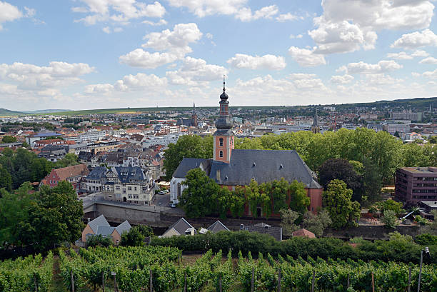 bad kreuznach, en allemagne - überblick photos et images de collection