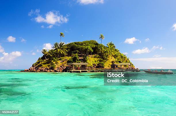 Secluded Tropical Island Stock Photo - Download Image Now - San Andrés Island - Colombia, Colombia, Providencia Island