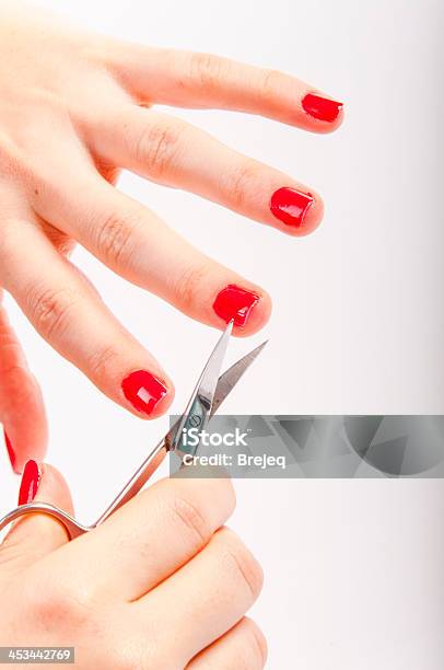 Foto de Feminino Unhas E Tesoura e mais fotos de stock de Acessório - Acessório, Artigos de Toucador, Aço