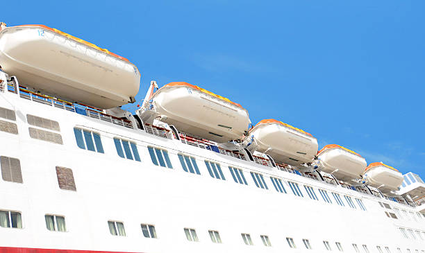 istock life boats on cruise ship 453443005