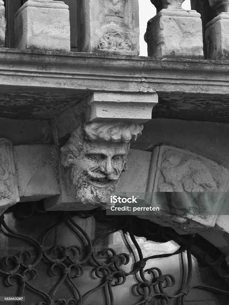 Caballero cabeza con barba - Foto de stock de Adulto libre de derechos