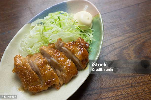 Comida Japonesa Frango Teriyaki - Fotografias de stock e mais imagens de Acompanhamento - Acompanhamento, Alimentação Saudável, Almoço