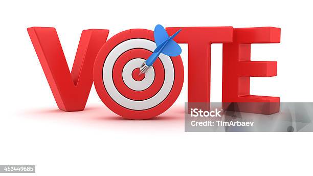 Objectivo Para A Votação - Fotografias de stock e mais imagens de Acaso - Acaso, Alvo de Dardo, Apontar