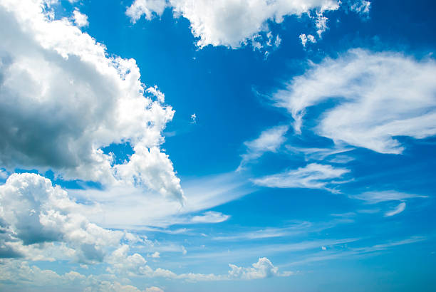 Clouds at Blue Sky stock photo