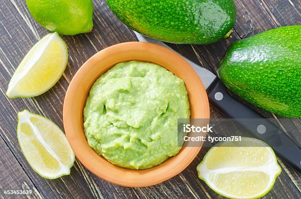 Guacamole Stock Photo - Download Image Now - Avocado, Cilantro, Close-up