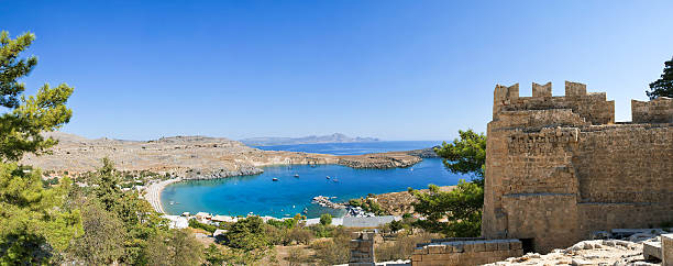 istock Linods Acropolis on Rhodos Ancient Archeological site, Greece 453454007