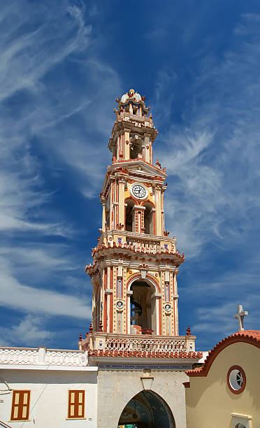 istock Panormitis monastery, Symi island, Greece 453454137